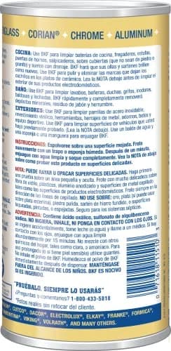Bar Keepers Friend Powdered Cleanser 350ml (12 Oz) | Cleans Rust, Tarnish, Mineral Deposits thumbnail 3
