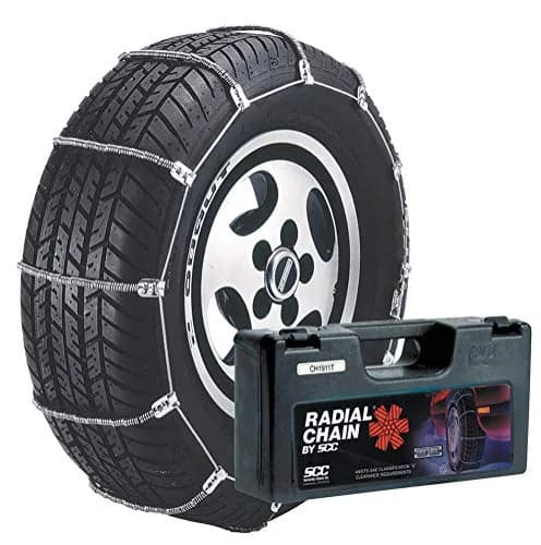 SCC SC1040 Radial Chain Cable Traction Tire Chain - Set of 2, Silver | Improves Starting, Stopping, and Cornering Performance thumbnail 2