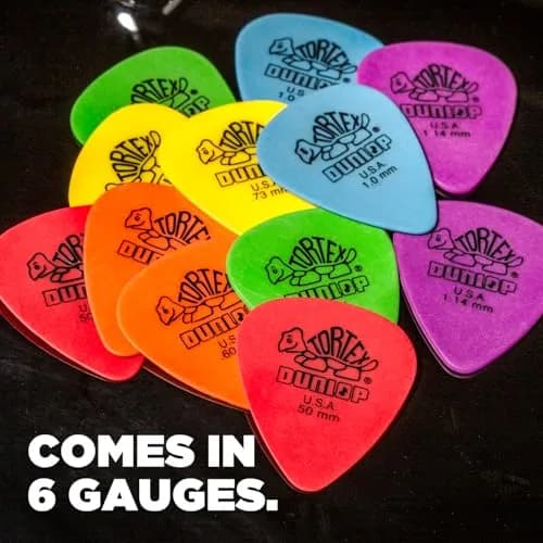 Jim Dunlop Tortex Standard Pick .73MM | Bright, Snappy Attack with Superior Durability thumbnail 7