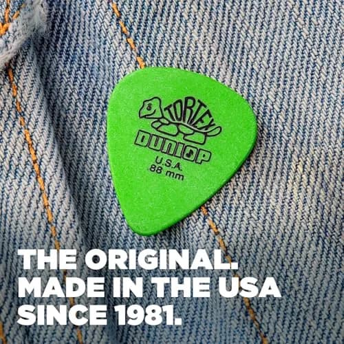 Jim Dunlop Tortex Standard Pick .73MM | Bright, Snappy Attack with Superior Durability thumbnail 2