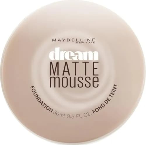 Maybelline Dream Matte Mousse Foundation Light Beige | Matte, Air-Soft Feel (70-120c) thumbnail 1