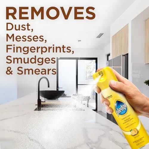 Pledge Expert Care Lemon Enhancing Furniture Polish 275ml (9.7 oz) | Cleans & Protects Sealed Surfaces thumbnail 3