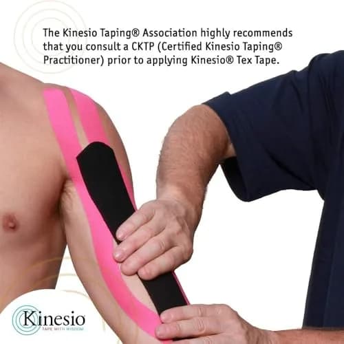 Kinesio Tex Gold FP Red 2 in. x 16.4 ft | Elastic Therapeutic Athletic Tape for Muscle Support thumbnail 6