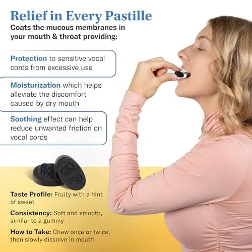 GRETHER'S Sugarfree Blackcurrant Pastilles 106 g (3.75 oz) | Natural Dry Mouth Relief for Singers thumbnail 3