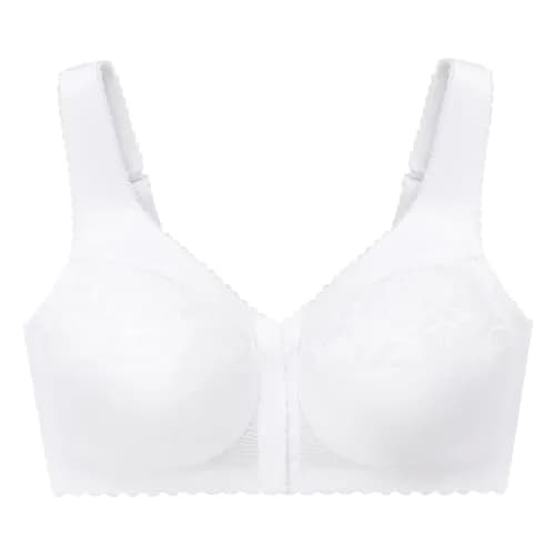 Glamorise Plus Size MagicLift Front-Closure Wirefree Support Bra 54D | Comfortable, Supportive & Wire-Free (70-120 chars) thumbnail 4