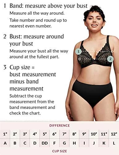 Glamorise Plus Size Support Bra 44H | Wirefree Comfort & Lift for Curvy Women thumbnail 6