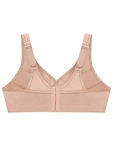 Glamorise Plus Size Support Bra 44H | Wirefree Comfort & Lift for Curvy Women thumbnail 7