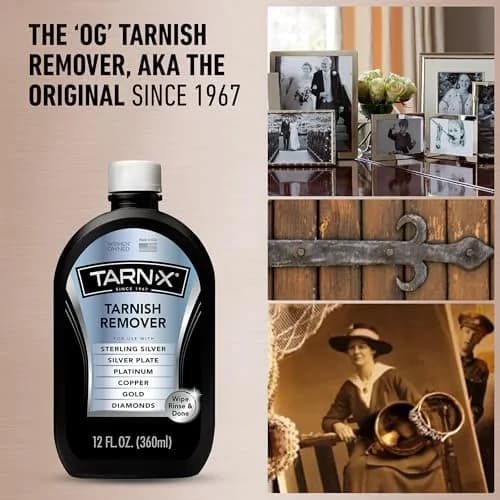 Tarn-X Tarnish Remover 12 Fl Oz | Instantly Restores Silver & Gold Shine thumbnail 2