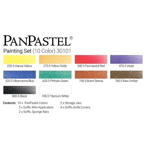 PanPastel Artist Pastels Painting Set 10 Color | Professional Artist Pastels thumbnail 3