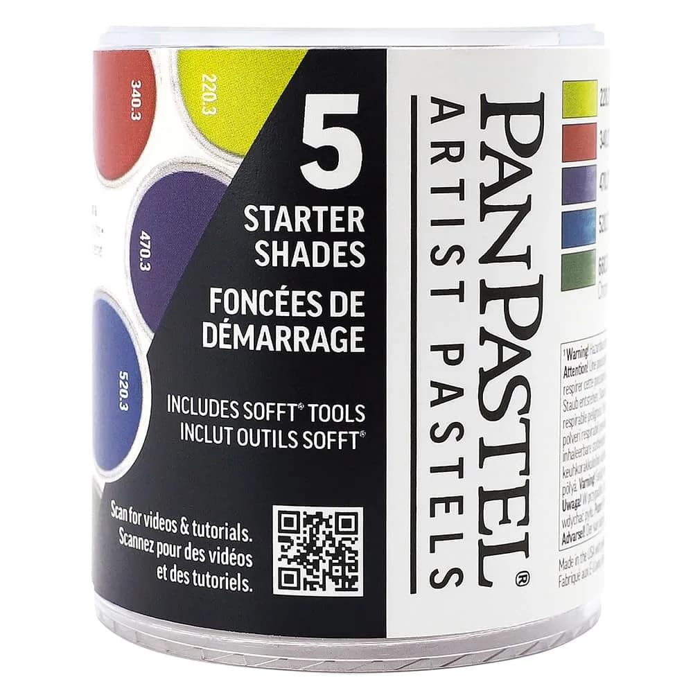 PanPastel Artist Pastels Drawing Set 10 Color | Professional Artist Pastels Unique Pan Format — Multicolor