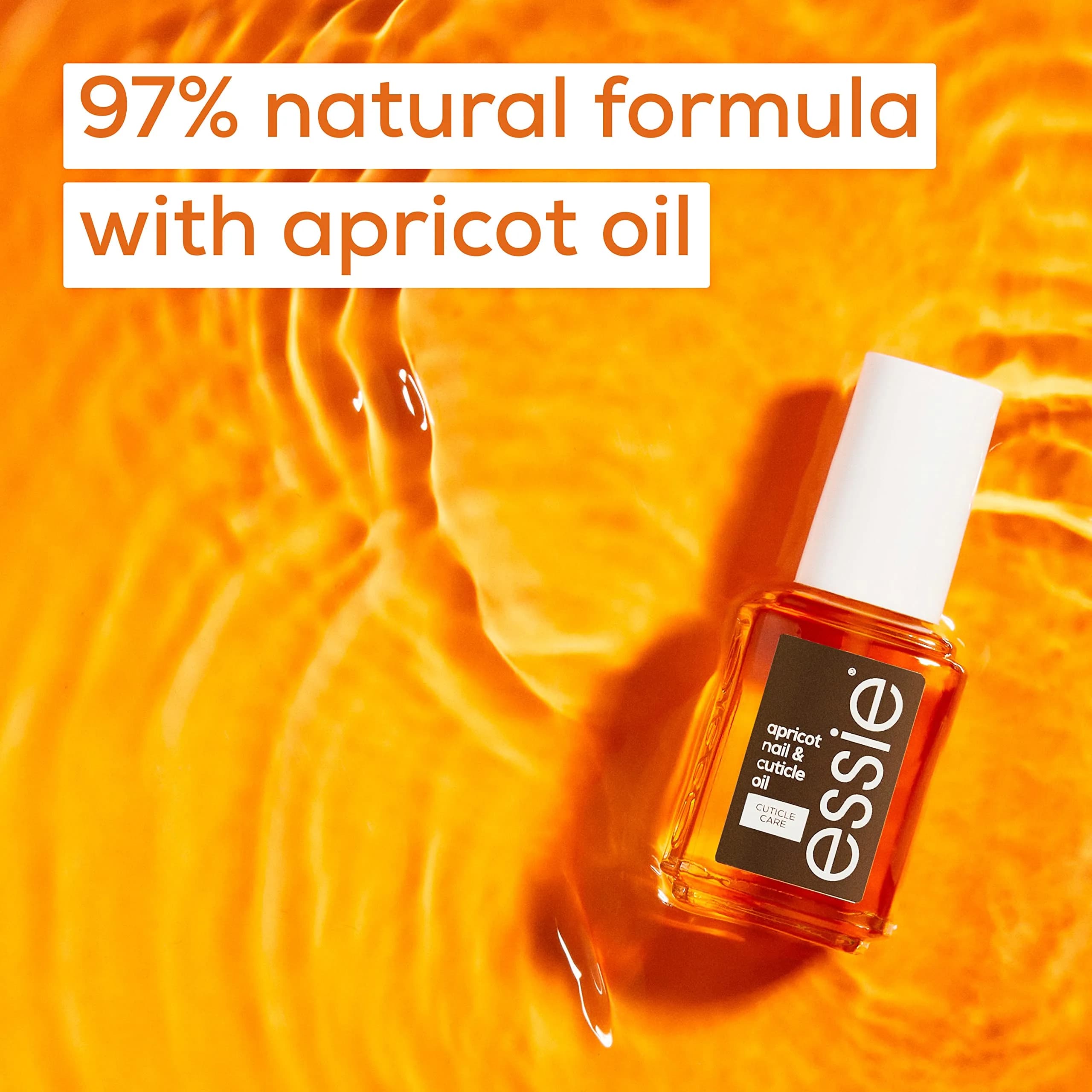 essie Nail Care, 8-Free Vegan, Apricot Nail and Cuticle Oil, softened and nourished cuticles, 0.46 fl oz thumbnail 4