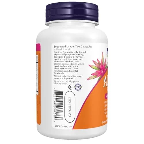 NOW Supplements ADAM™ Men's Multivitamin 90 Veg Caps | Supports Men's Health & Vitality thumbnail 4