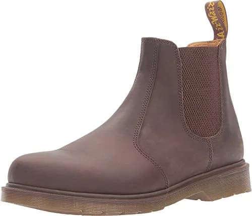 Dr. Martens 2976 Chelsea Boot Dark Brown Leather 6 US Women / 5en | Classic British Style thumbnail 1