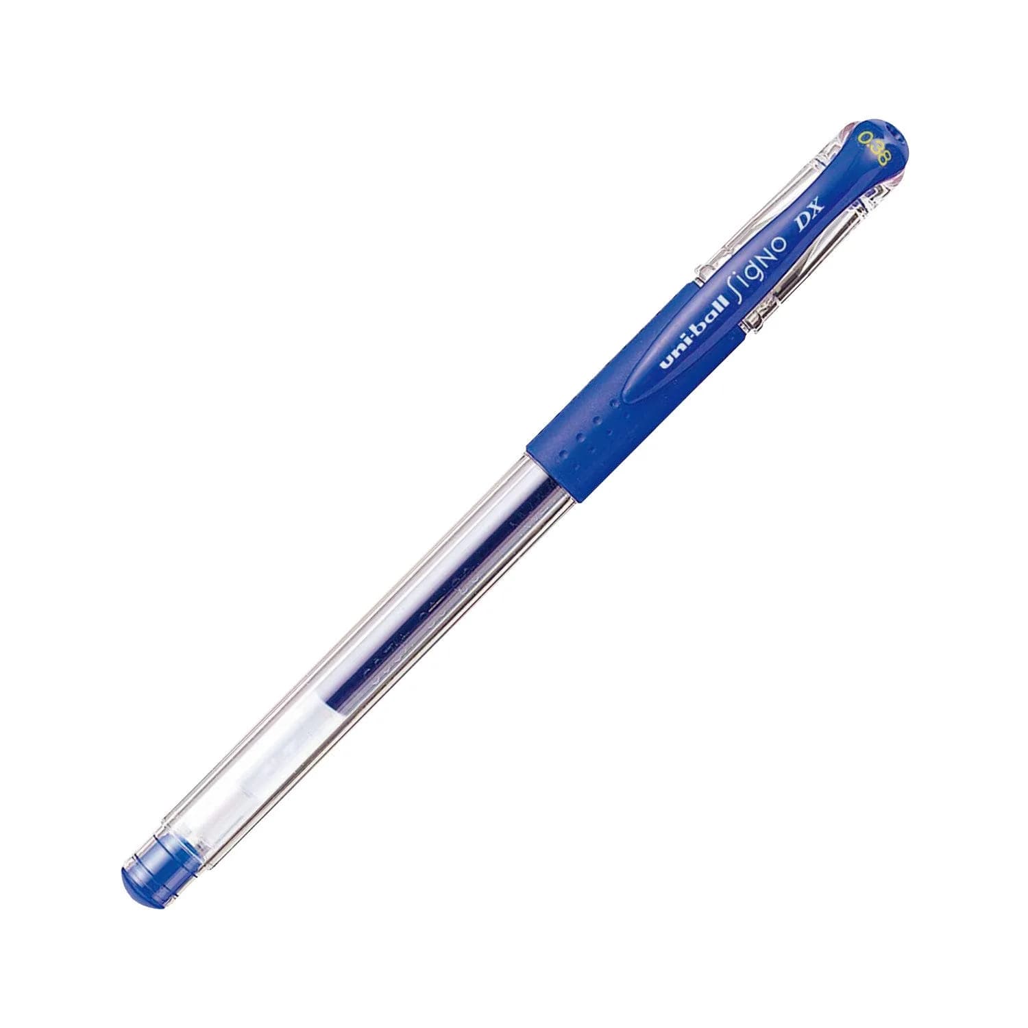 三菱鉛筆 Uni Gel Ballpoint Pen Signo Extra Fine 0.38mm Black | Precise, Japan-origin, 1 Pack — Blue