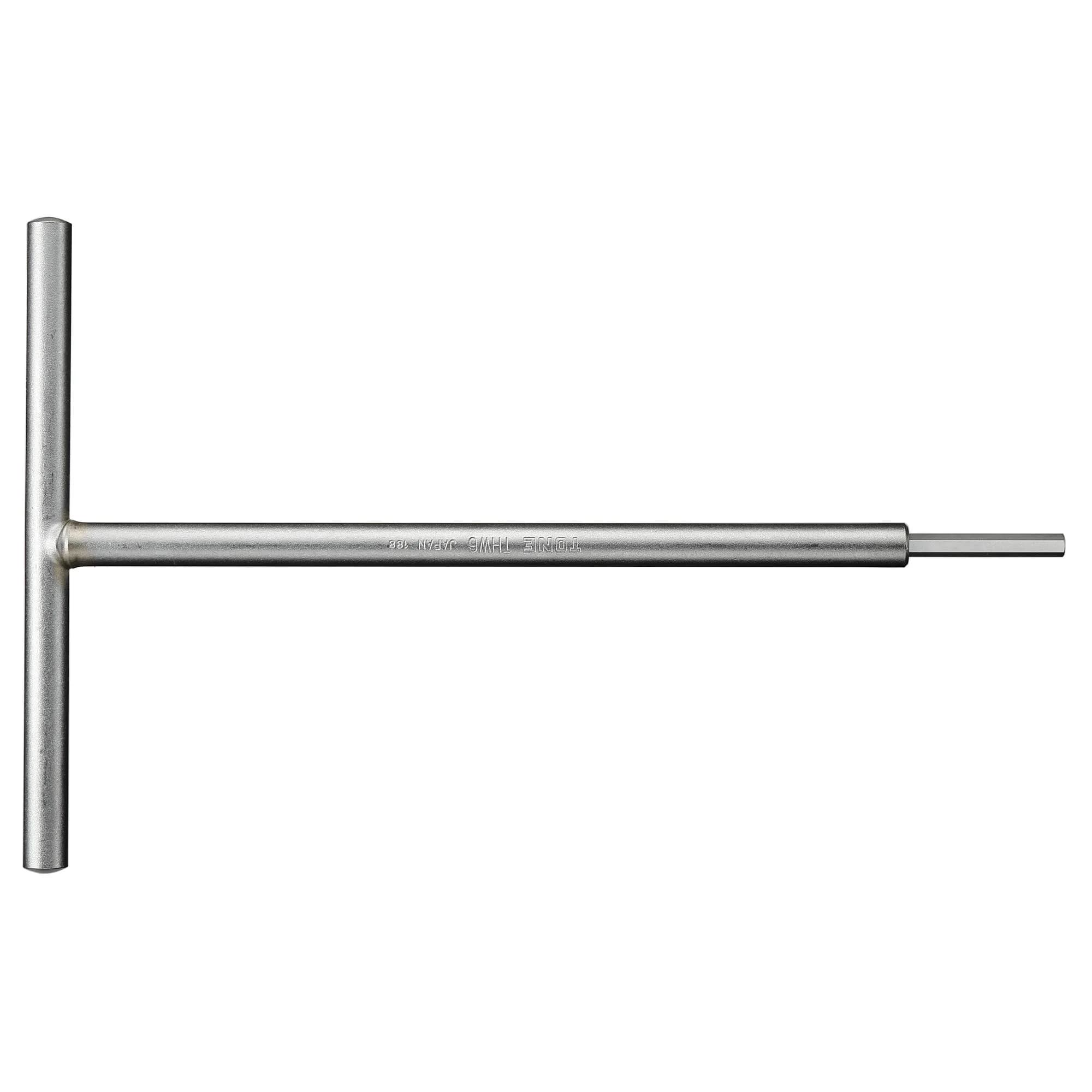 TONE T-type Hex Wrench THW-06 6mm | 250mm (9.84 in) Long Reach for Deep Areas - main product image
