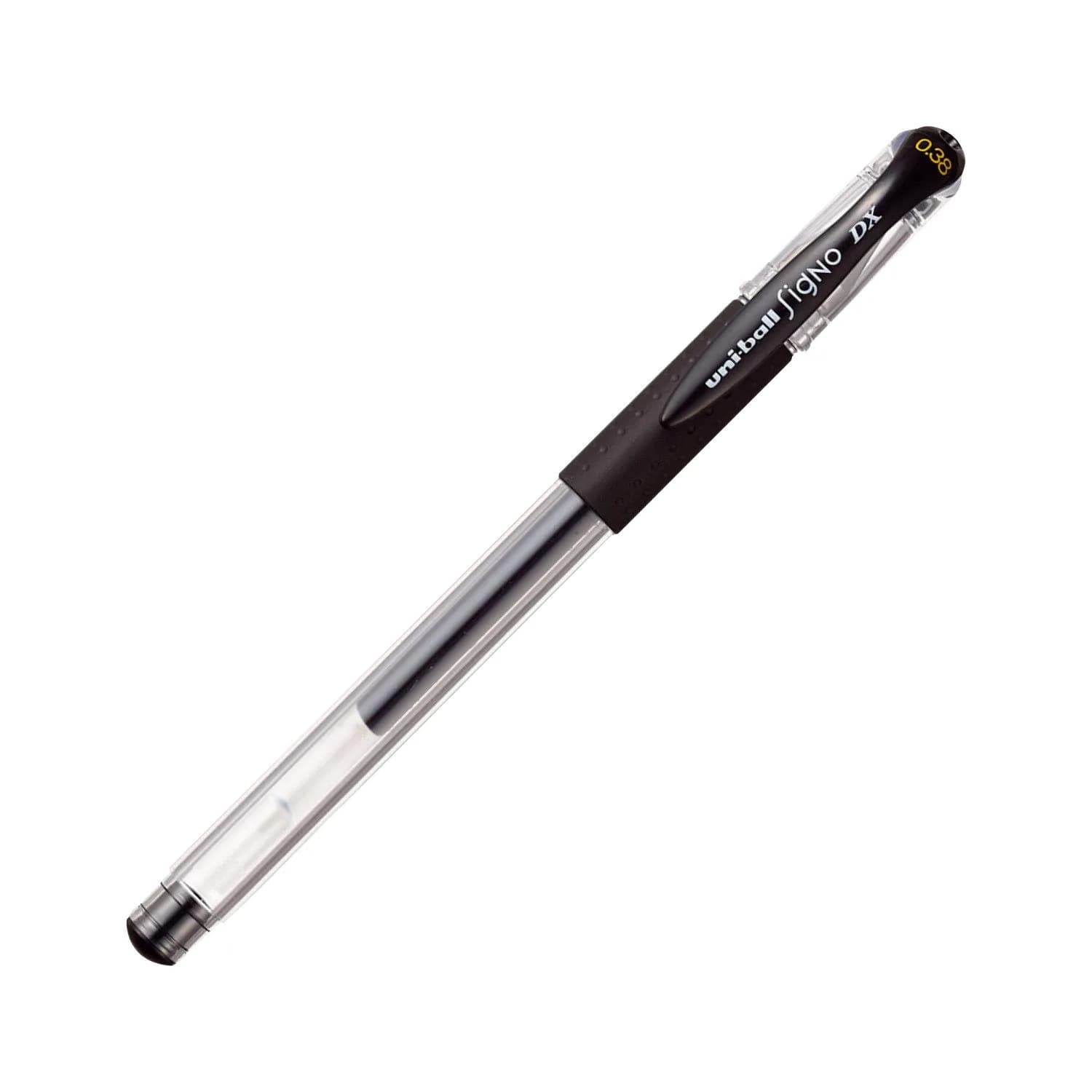 三菱鉛筆 Uni Gel Ballpoint Pen Signo Extra Fine 0.38mm Black | Precise, Japan-origin, 1 Pack - main product image
