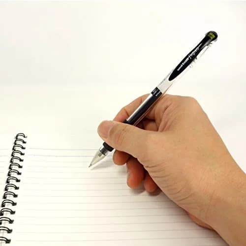 三菱鉛筆 Uni Gel Ballpoint Pen Signo Extra Fine 0.38mm Black | Precise, Japan-origin, 1 Pack thumbnail 4