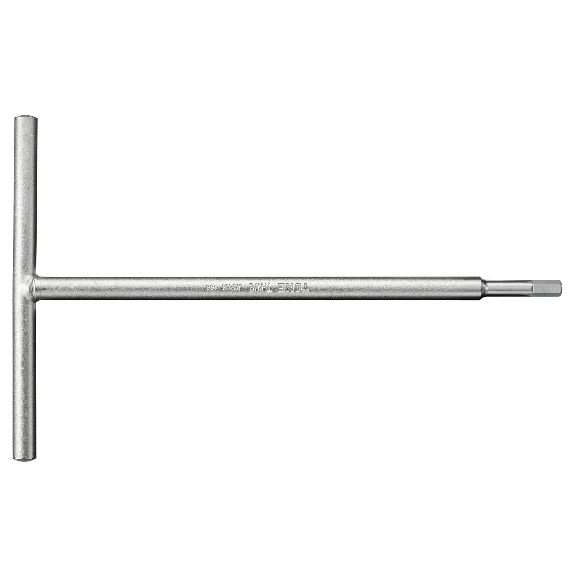TONE T-type Hex Wrench THW-06 6mm | 250mm (9.84 in) Long Reach for Deep Areas — THW-08