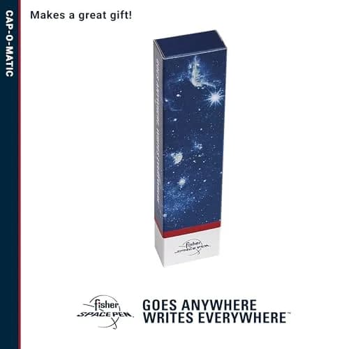 Fisher Space Pen Chrome Cap-O-Matic Pen, Black Ink, Gift Box | Writes Upside Down & in Extreme Temperatures thumbnail 7
