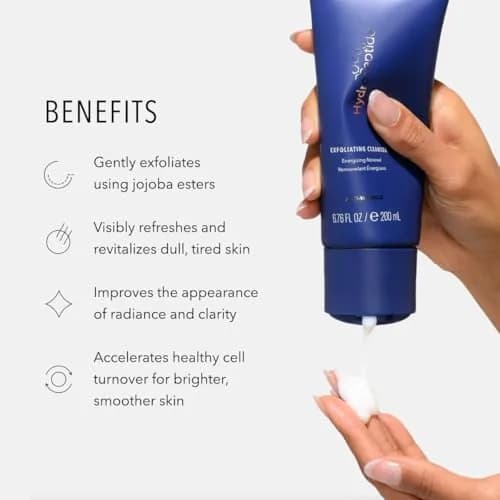 HydroPeptide Exfoliating Cleanser 6.76 oz | Gentle Daily Face Wash for All Skin Types thumbnail 3