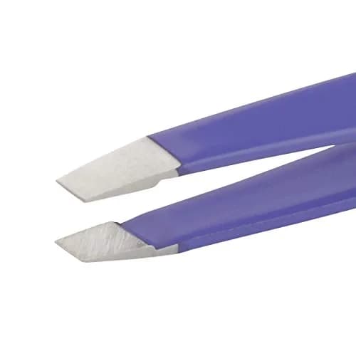 Tweezerman Mini Slant Tweezer Blooming Lilac | Precision Eyebrow Shaping Tool thumbnail 6