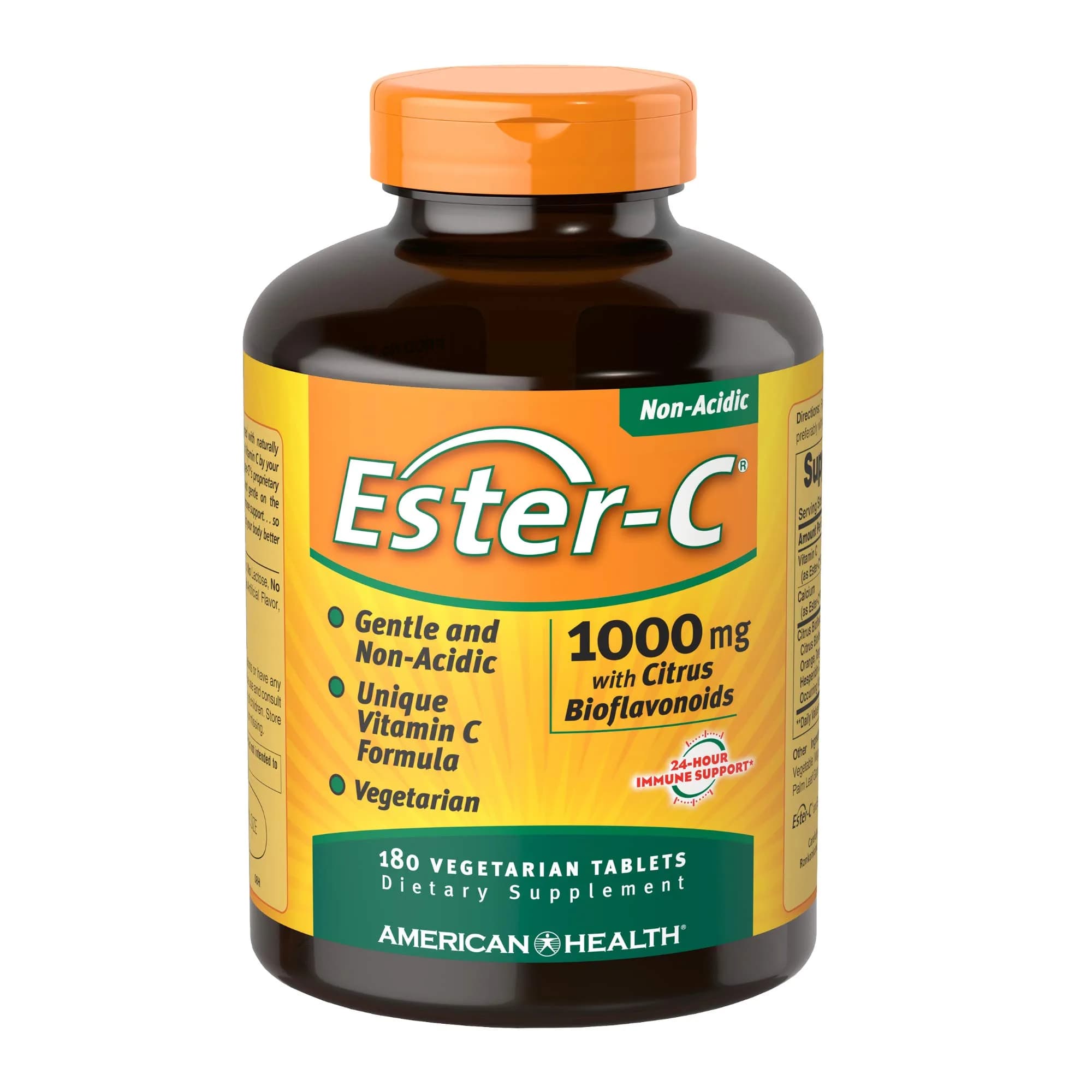 American Health Ester-C 1000mg 180ct | Non-Acidic Vitamin C for Immunity & Stomach Comfort - main product image