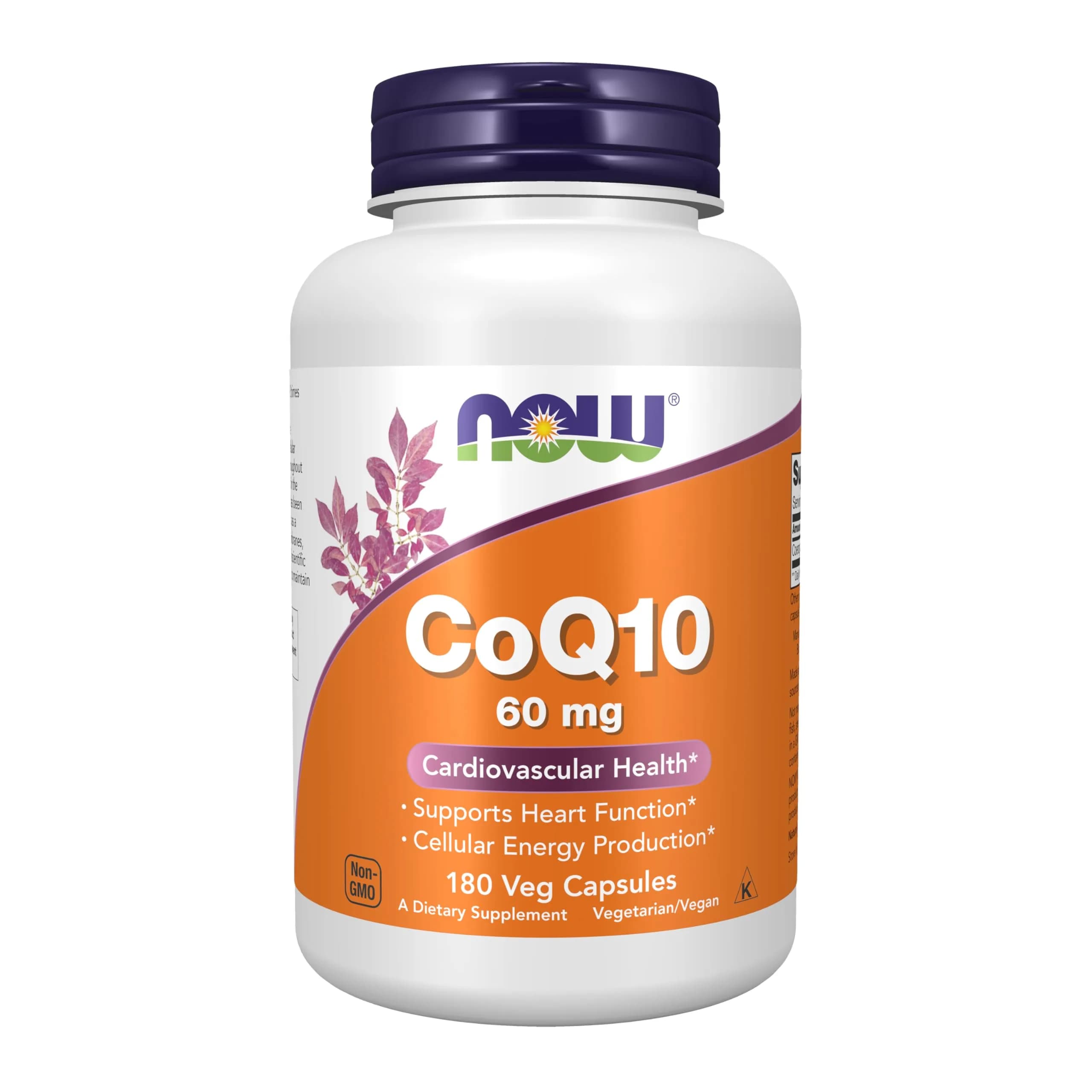 NOW CoQ10 60 mg 180 Veg Caps