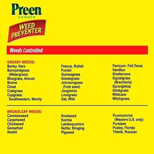 Preen Garden Weed Preventer 16 lb | Up to 3 Months Weed Control, Safe for 200+ Plants thumbnail 7