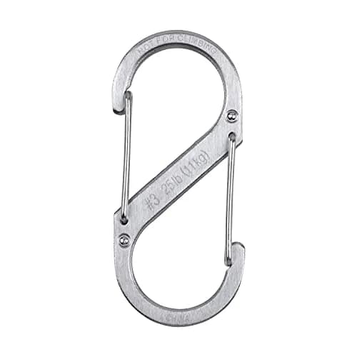 Nite Ize SB3-03-11 Size-3 S-Biner Dual Carabiner Stainless Steel | Durable Stainless Steel Performance thumbnail 3