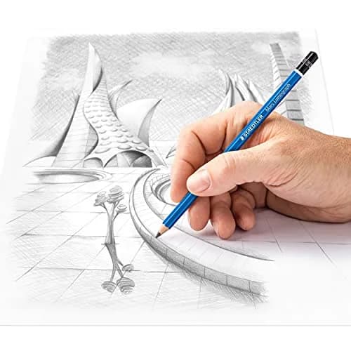 STAEDTLER Mars Lumograph Graphite Pencil Set: 6 Count (8B, 7B, 6B, 4B, 2B, HB) | Premium Artist Quality for Drawing & Sketching thumbnail 7