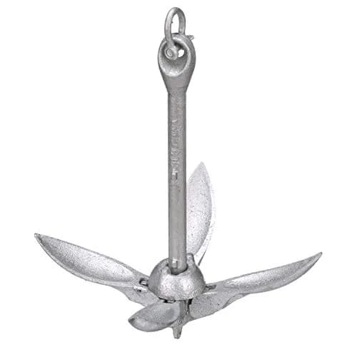 SEACHOICE Folding Grapnel Anchor 1.58 kg (3.5 lb) | Corrosion-Resistant Marine Anchor for Small Watercraft thumbnail 2