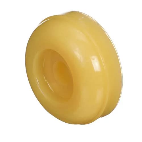 SEACHOICE 3-1/2 inch TPR Roller End Cap with 1-1/4 inch ID Hole | Gold thumbnail 2
