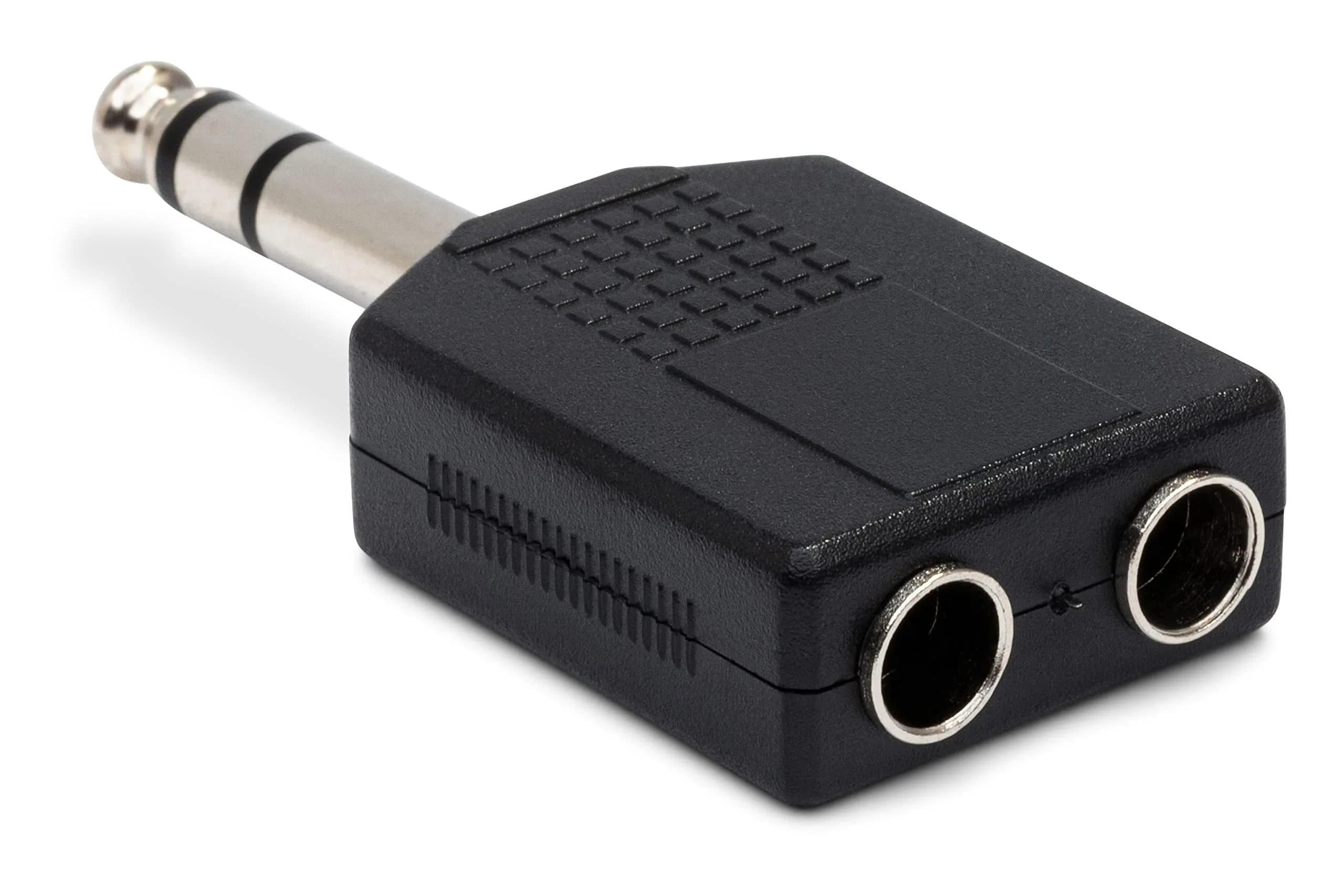 Hosa GPP-359 Dual 1/4" TRS Female to 1/4" TRS Male Adapter | Stereo Signal Splitter - main product image