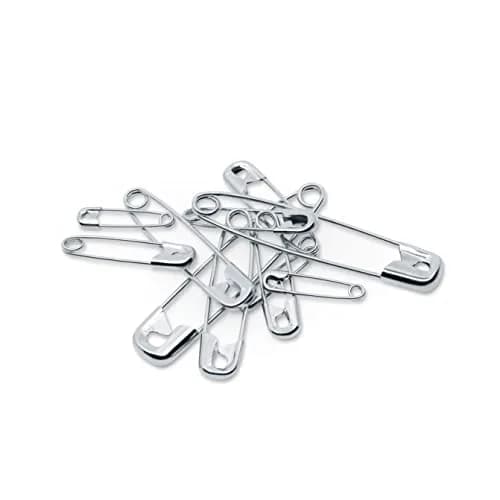 Dritz Safety Pins Nickel Plated Steel Assorted Sizes | Household & Craft Use thumbnail 8