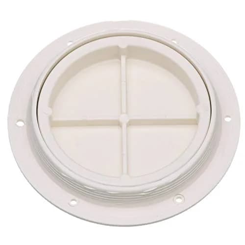 Seachoice White Pry-Up Deck Plate 25.4cm (10 in) | Watertight O-Ring Seal for Marine Use thumbnail 2