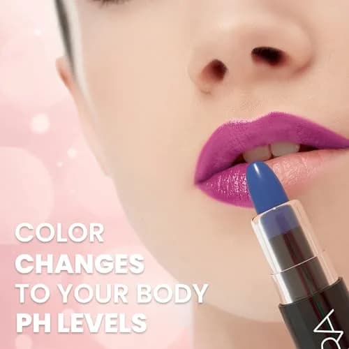 MOODmatcher LIVAURA Color Changing Lipstick in Dark Blue | 0.12 oz (3.4 g) thumbnail 2