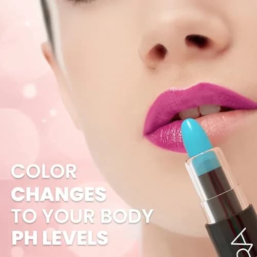MOODmatcher LIVAURA Light Blue Color Changing Lipstick | 0.12 oz (3.4 g) thumbnail 2
