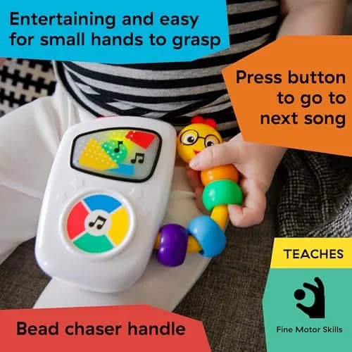 Baby Einstein Take Along Tunes Musical Toy with Lights, Ages 3+ Months thumbnail 2