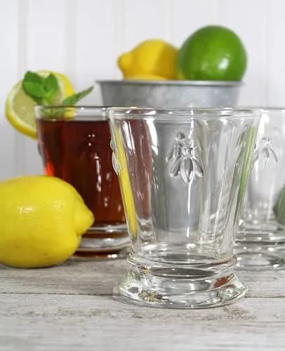 La Rochère Napoleon Bee Tumbler Set of 6 | 255ml (9 oz) Glassware | Iconic French Design thumbnail 7