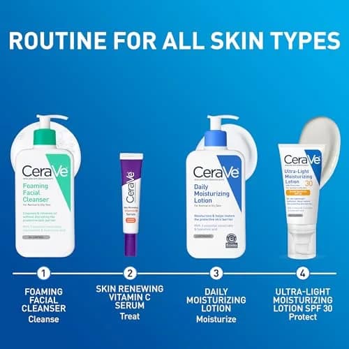 CeraVe Daily Moisturizing Lotion for Dry Skin, Body & Face 12oz (355ml) | Dermatologist Developed, Non-Comedogenic thumbnail 8