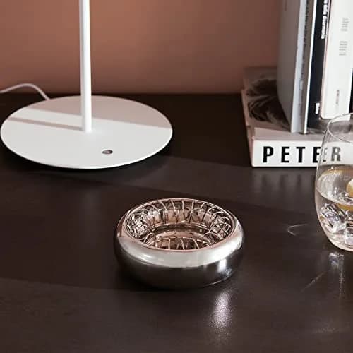 Alessi Spirale Stainless Steel Ashtray 16 cm (6.3 inches) | Designer Achille Castiglioni thumbnail 5