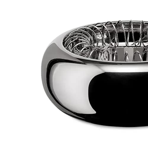 Alessi Spirale Stainless Steel Ashtray 16 cm (6.3 inches) | Designer Achille Castiglioni thumbnail 3