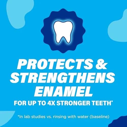 ACT Kids Anti-Cavity Fluoride Rinse, Bubble Gum Blowout, 479ml (16.9 Fl Oz) | Maximum Strength Fluoride thumbnail 6