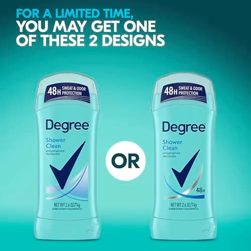 Degree Shower Clean Antiperspirant Deodorant for Women 73.71ml (2.6 oz) | 48-Hour Sweat & Odor Protection thumbnail 2
