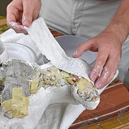 Activa Rigid Wrap Plaster of Paris Cloth 26.2cm x 9.6cm (8" X 15') | Ideal Sculpting Medium for Arts & Crafts thumbnail 4
