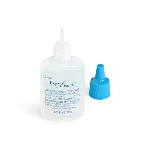 Dritz Fray Check Liquid Seam Sealant 1.5 fl oz (2 x 0.75 fl oz Bottles) | Prevents Fabric Fraying & Secures Threads thumbnail 3