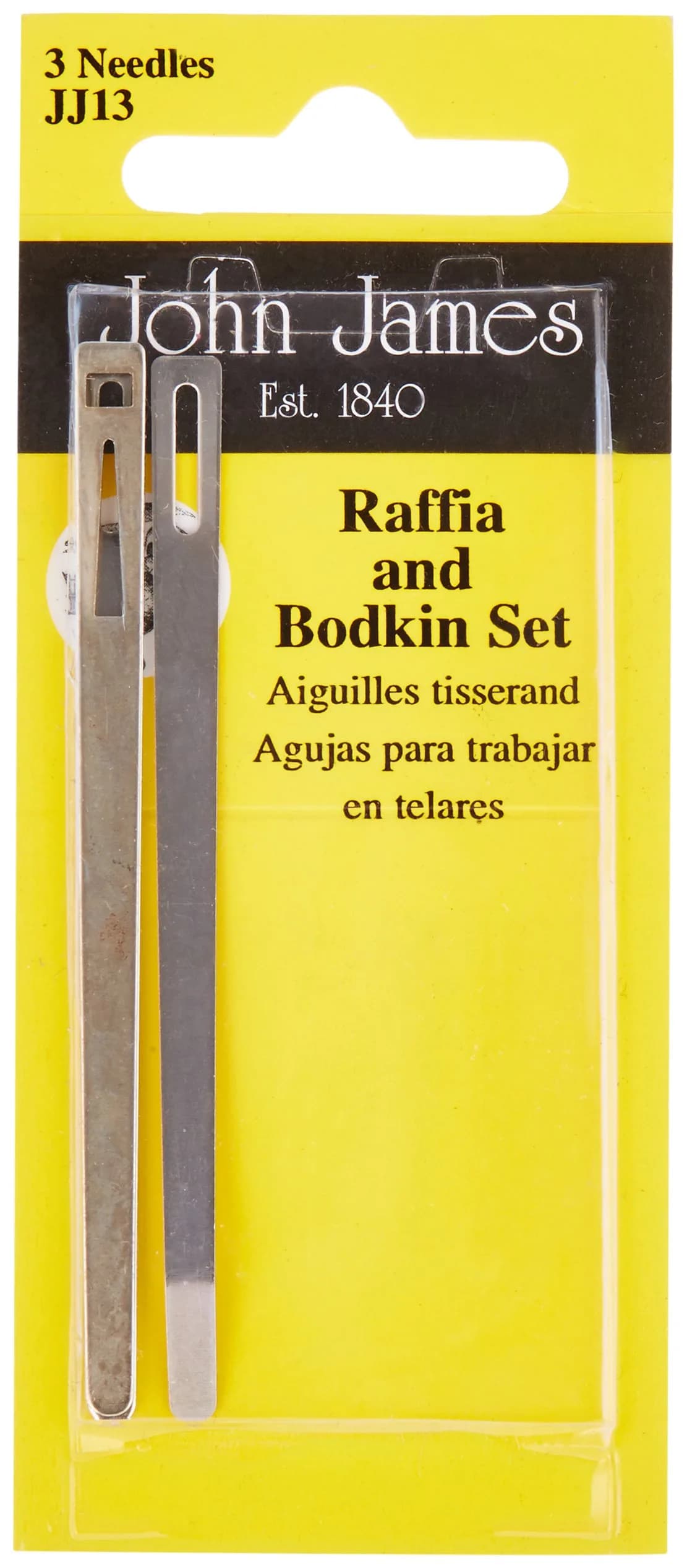 Colonial Needle Raffia and Bodkin Needle Set | Thread Elastic Ribbon Drawstrings Easily - main product image