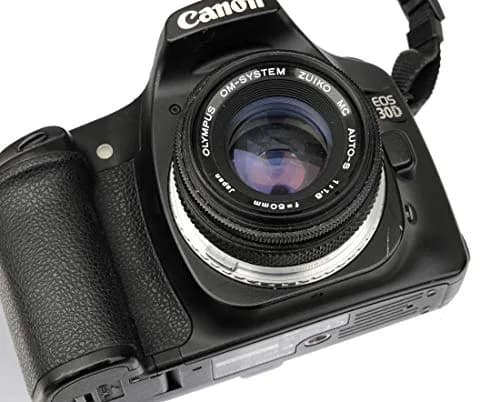 Fotasy Olympus OM Lens to Canon EF/EF-S Adapter | Infinity Focus, Manual Exposure, Copper Build thumbnail 4