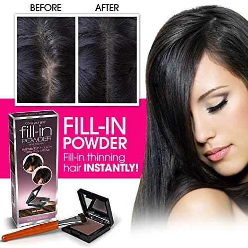 Cover Your Gray Hair Color Touch-Up Stick - Medium Brown (6-Pack) | Instant Gray Coverage, Travel-Friendly thumbnail 7