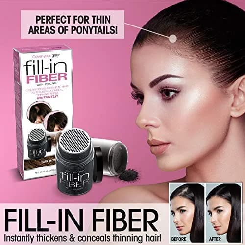 Cover Your Gray Hair Color Touch-Up Stick - Medium Brown (6-Pack) | Instant Gray Coverage, Travel-Friendly thumbnail 8